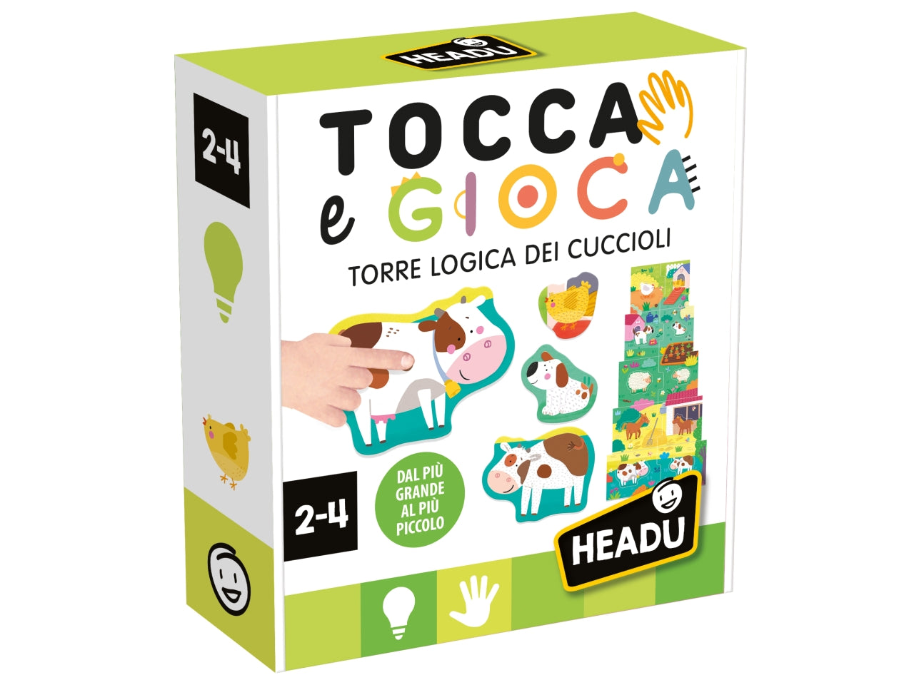 Headu torre logica dei cuccioli