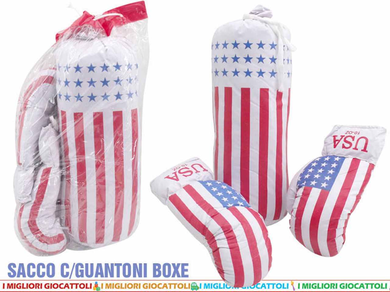Sacco c/2guantoni boxe
