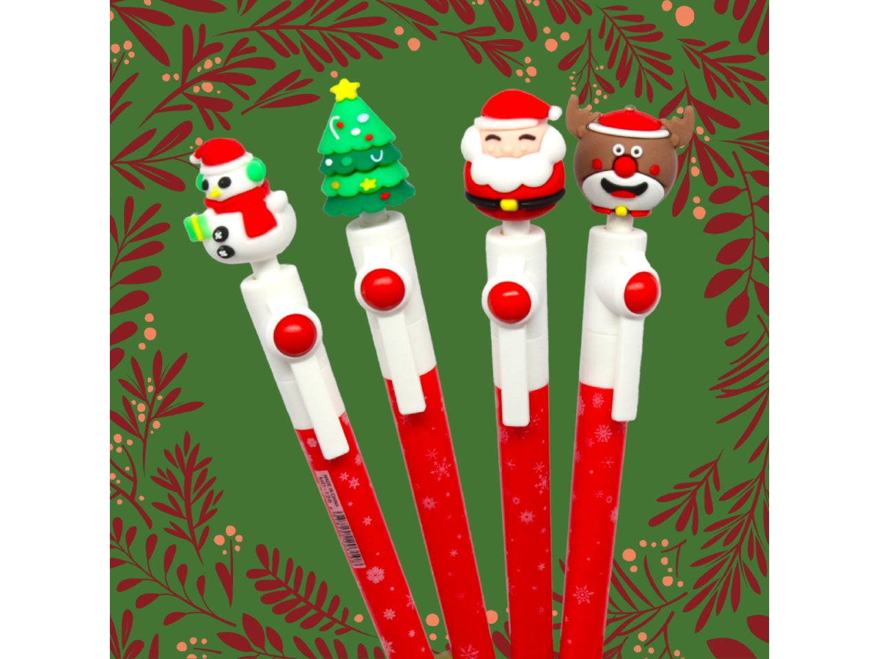 Penna spinning babbo natale 17,7cm