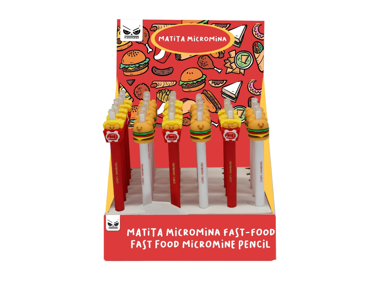 Matita micromina fast food