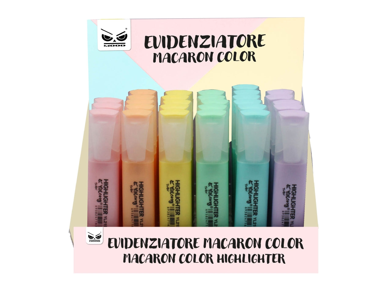 Evidenziatore macaron color