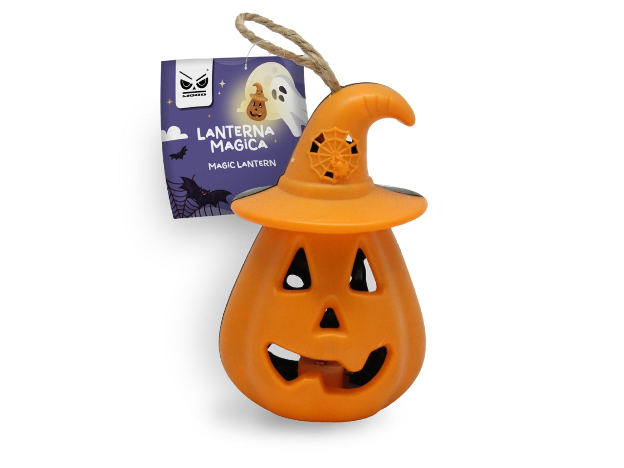 Lanterna zucca con cappello double face