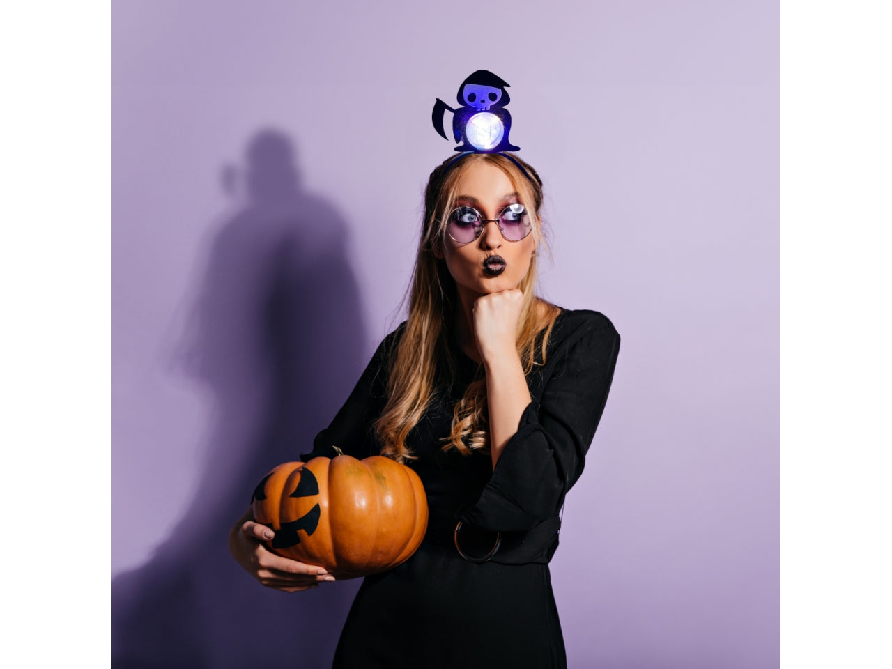 Cerchietto con luci fantasma