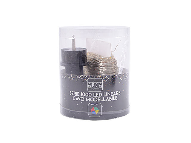 Catena luci 1000led multicolor uso esterno 55403