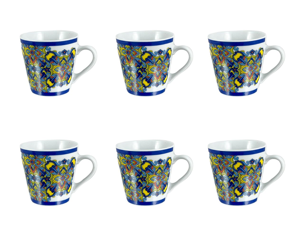 Tazze linea lipari - confezione da 6 tazze
