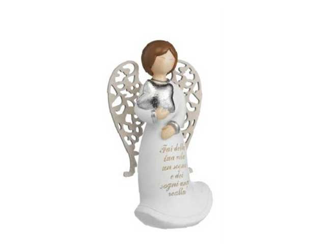Angelo c/ali legno 12,5cm boy rb731s/b
