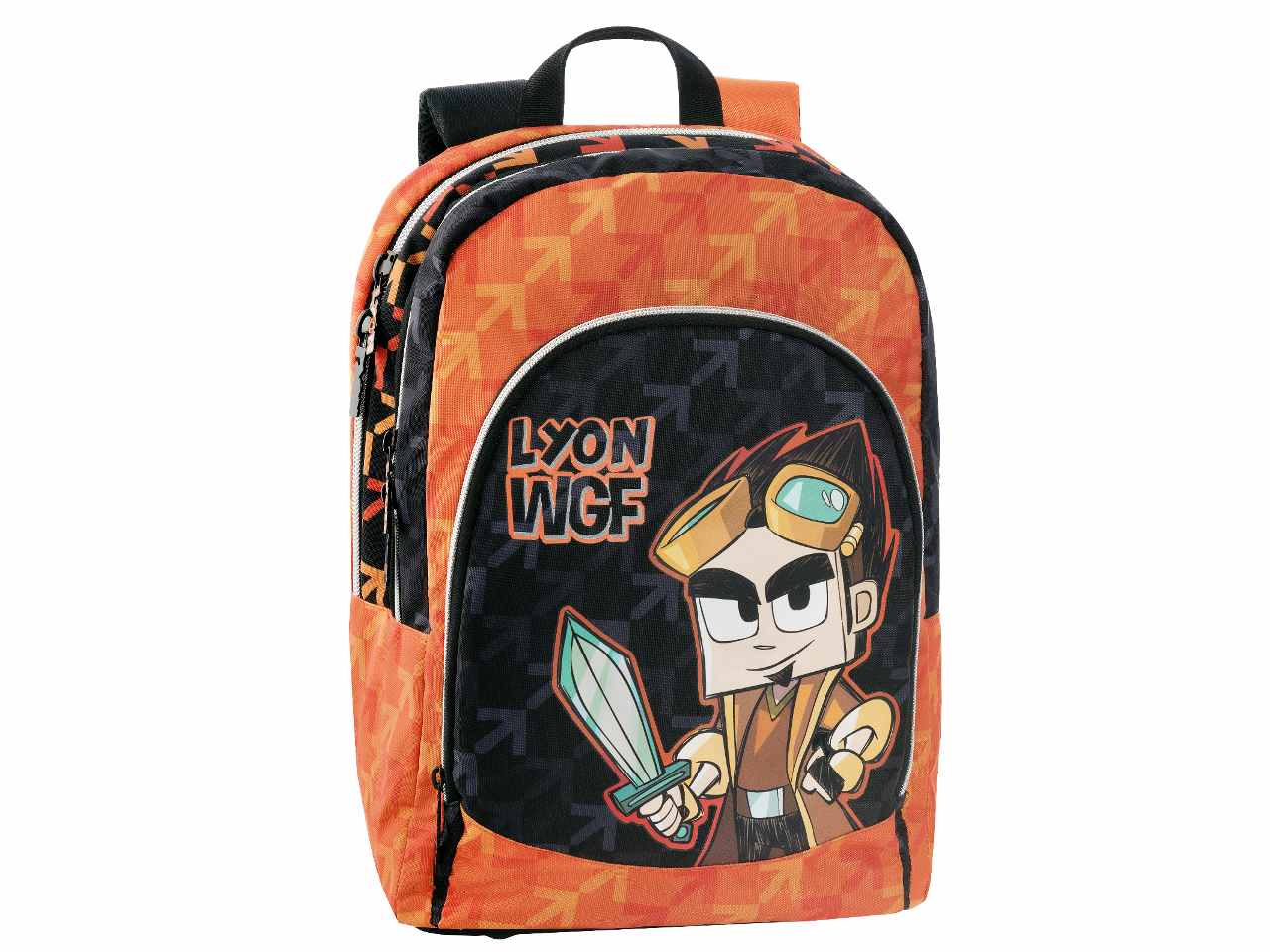 Zaino organizzato trolley staccabile new lyon gamer