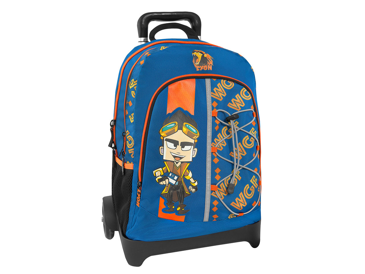 Lyon gamer zaino organizzato con trolley staccabile