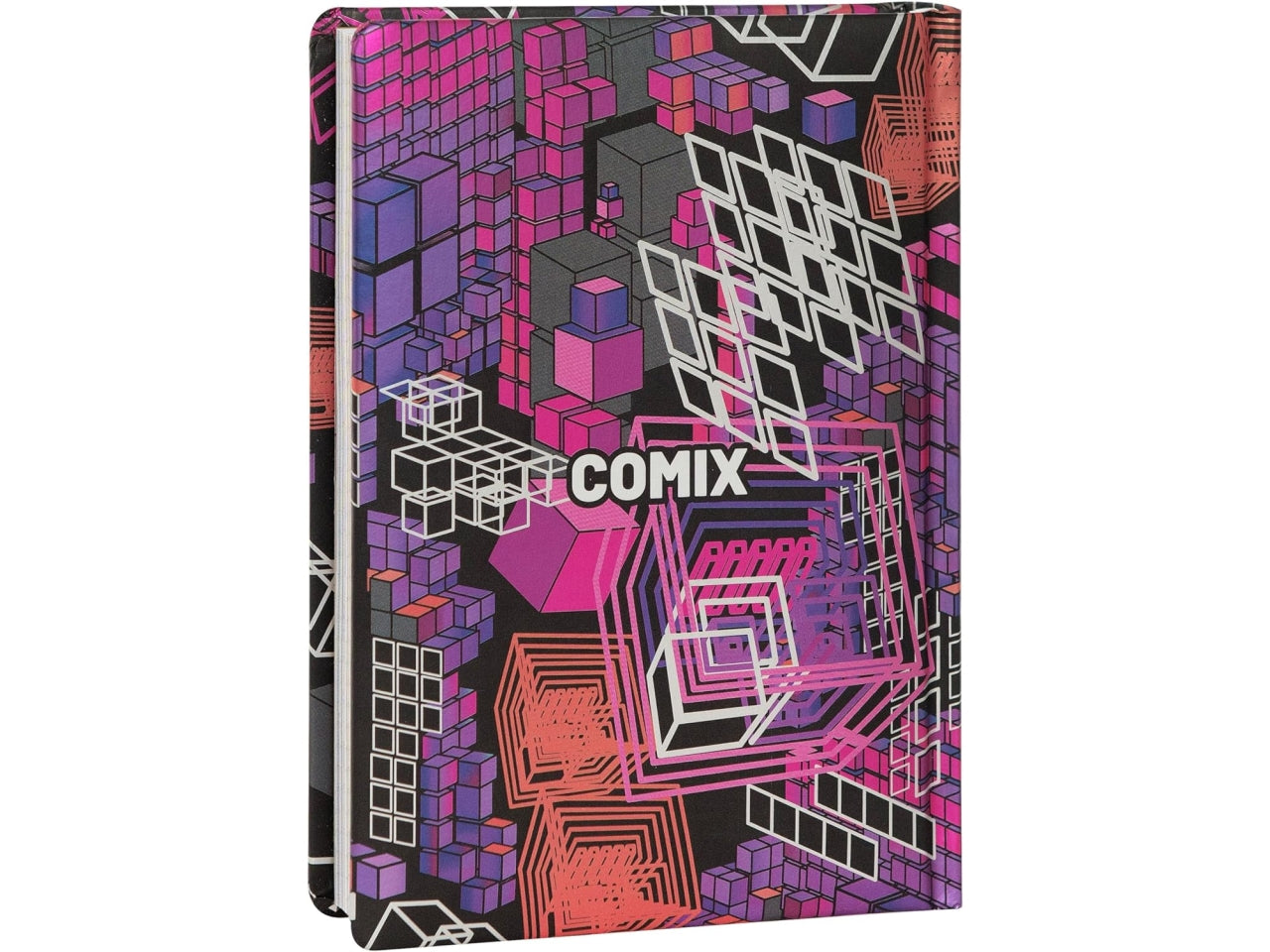 Diario scuola Comix Flash rosa formato standard copertina rigida, anno 2024/25, 13x17,8 cm