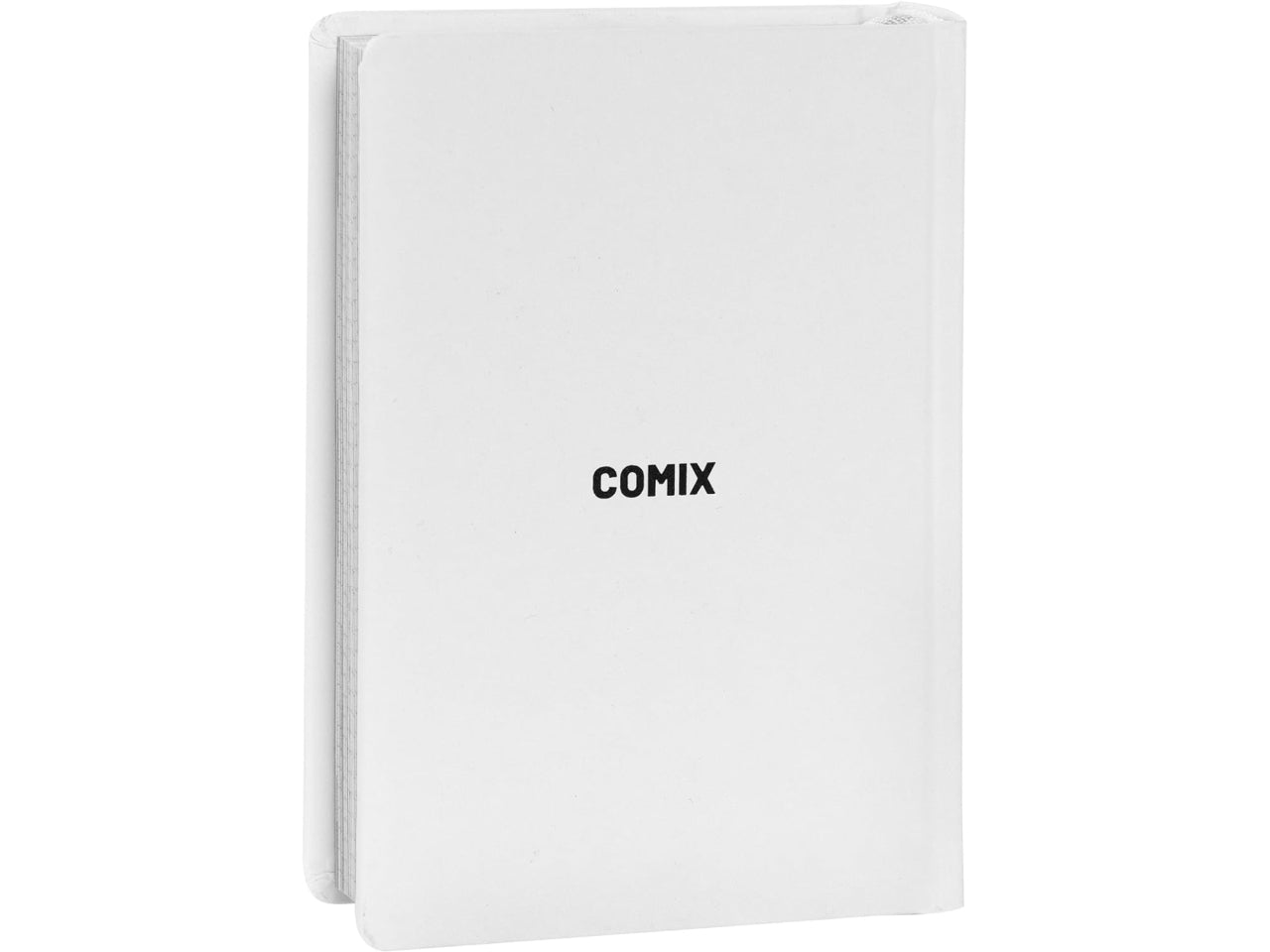 Diario agenda Comix standard 16 mesi con copertina rigida bianca, anno 2024/25, 13x17,3 cm