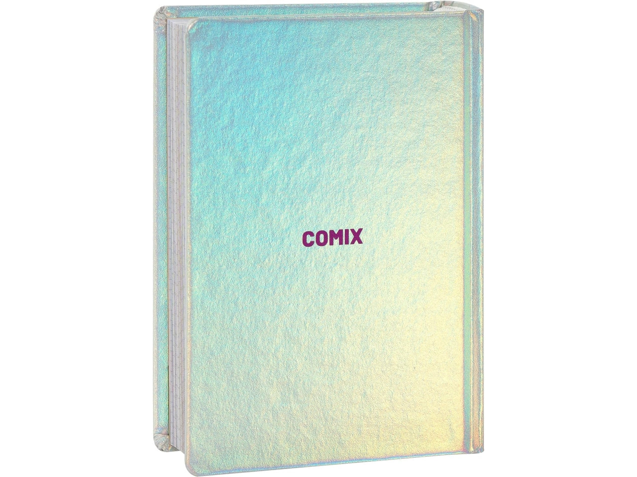 Diario agenda Comix standard 16 mesi con copertina rigida iridescente, anno 2024/25, 13x17,3 cm
