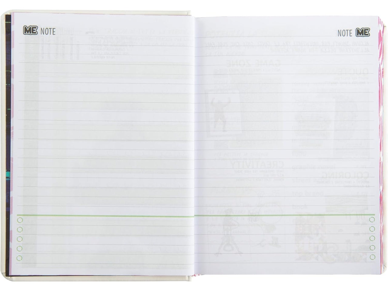 Diario agenda Me Love classic bianco medium, 16 mesi 2024/25, 12x16,5 cm - Franco Panini