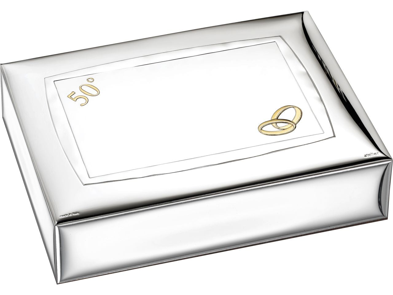 Cofanetto 15x20cm linea 50 anniversario con placche
