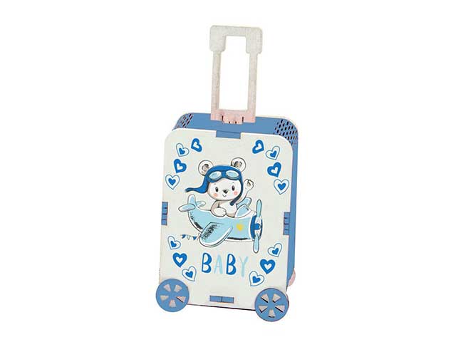 Trolley p.confetti cielo sc539