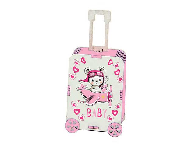 Trolley p.confetti rosa sc540