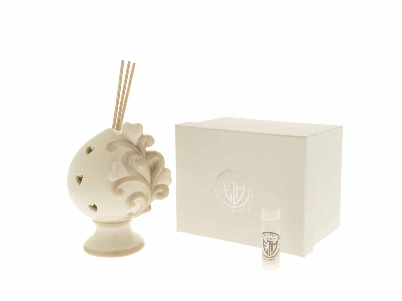 L.ostuni pigna diff/led h.12cm 02a048