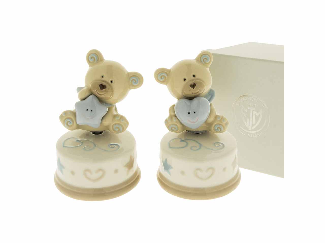 Pallino orso carillon cielo h11cm03a007