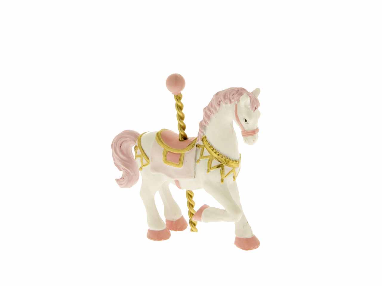 Giostra cavallino rosa 5cm 04a022
