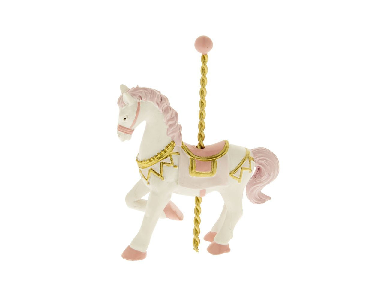 Giostra cavallino rosa 9cm 04a026