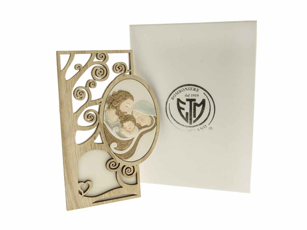 Gloria icona s.famiglia 16xh24cm 04a150