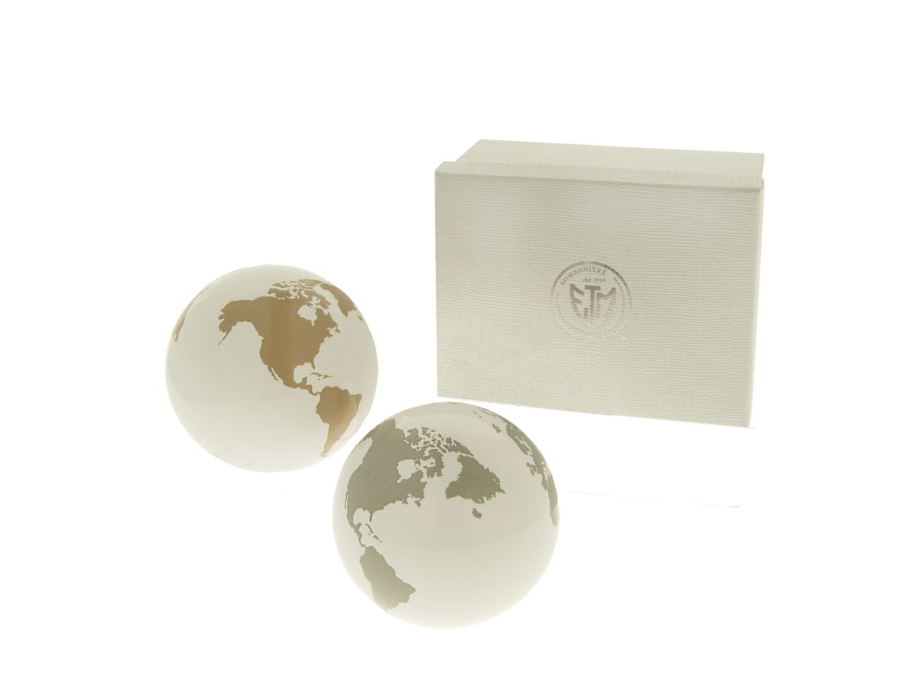 Planet mappamondo con luce led d.8cm
