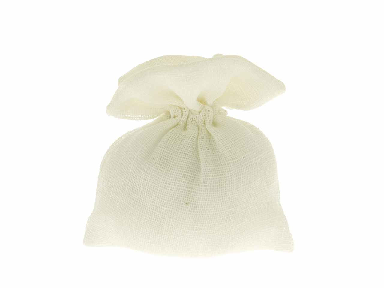 Alma sacchetto crema 10x12cm c2346