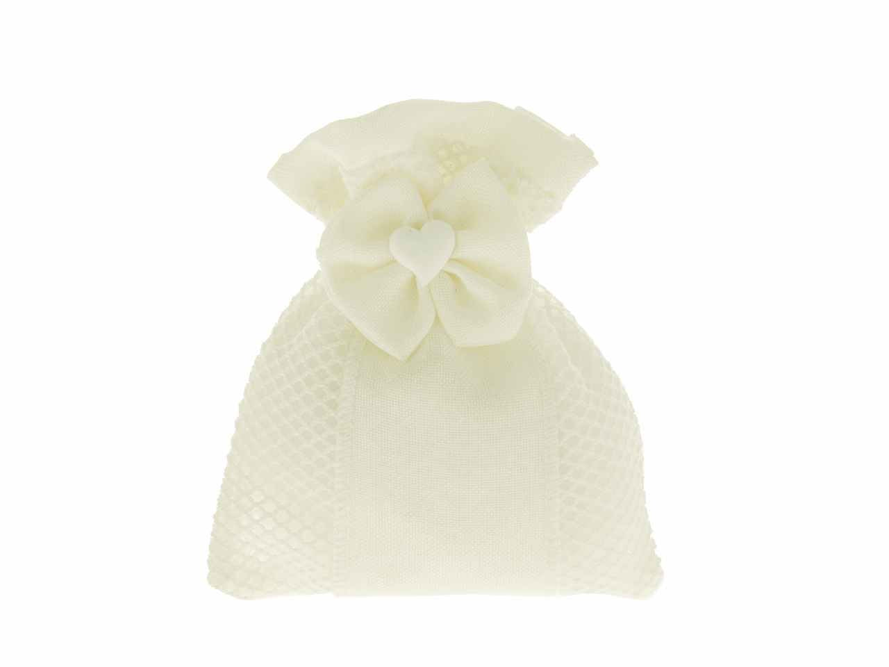 Rita sacchetto crema 10x12cm c2369