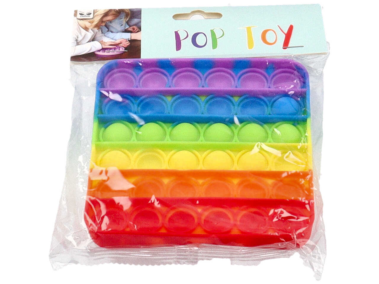 Pop toy quadrato 6 pezzi st6046