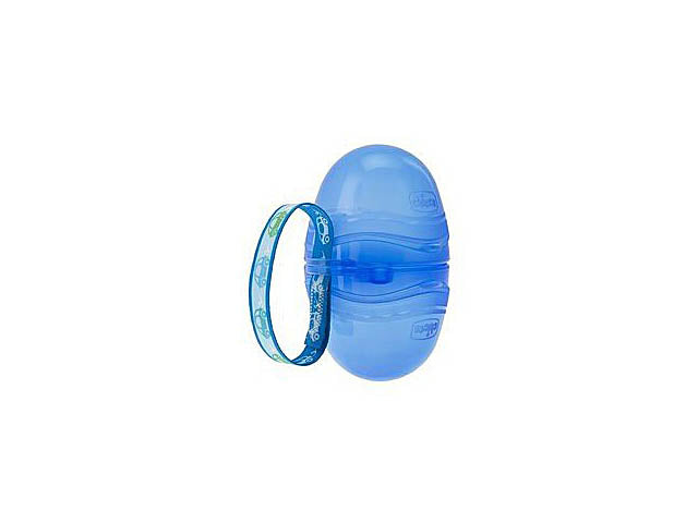 Chicco Portasucchietto Doppio Contenitore Igienico  Azzurro