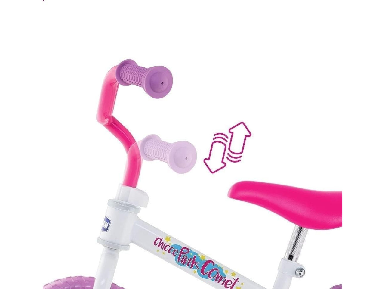 Balance bike - pink comet