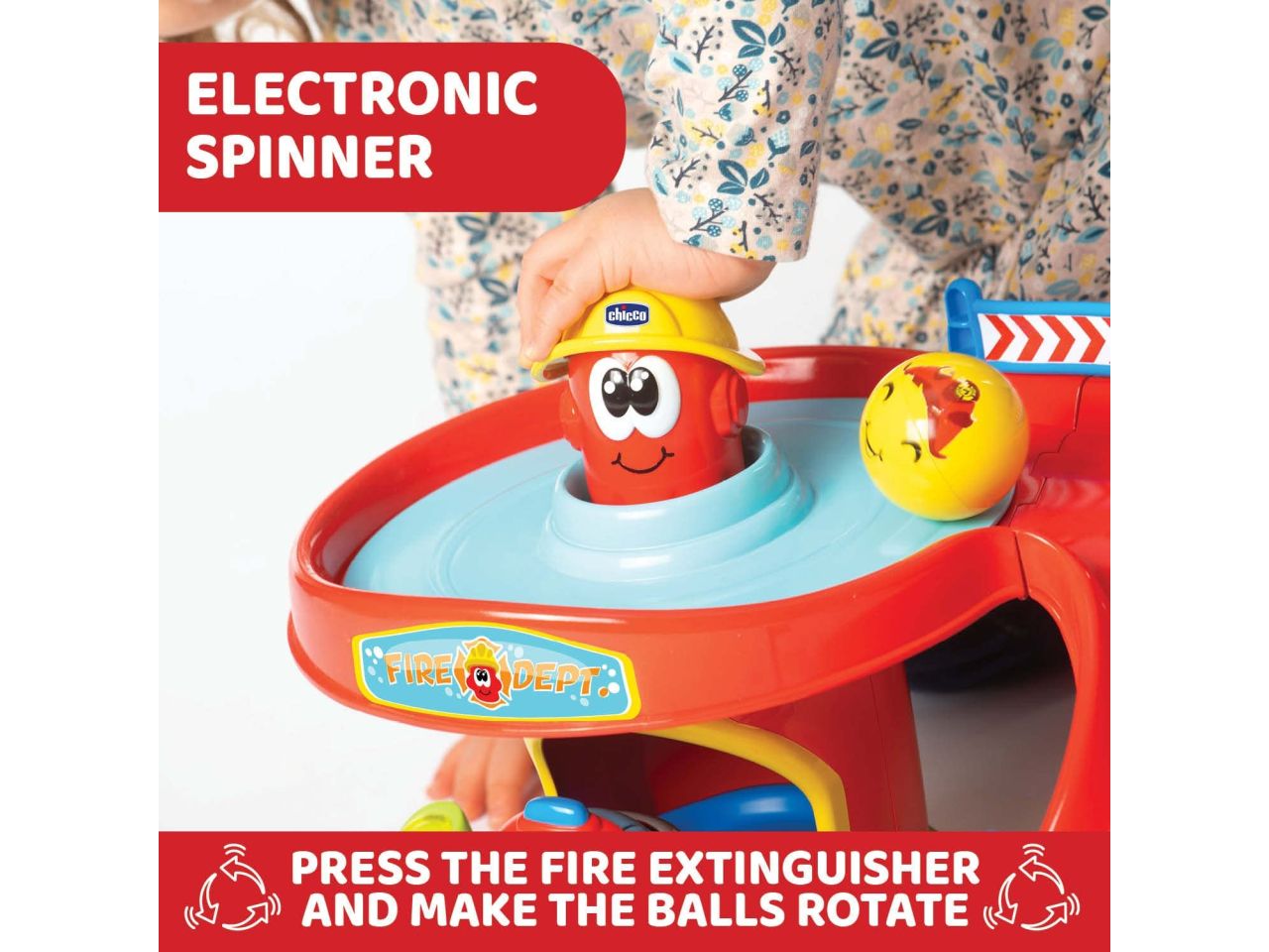 Chicco rolling spinner fire park