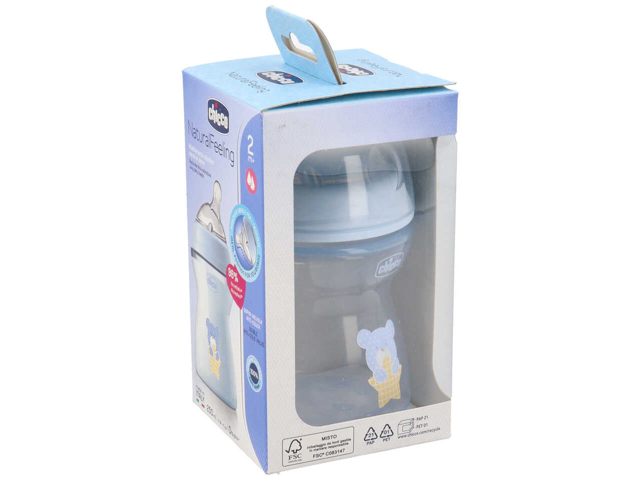 Biberon pp 2m+ 250ml bimbo 081323200000