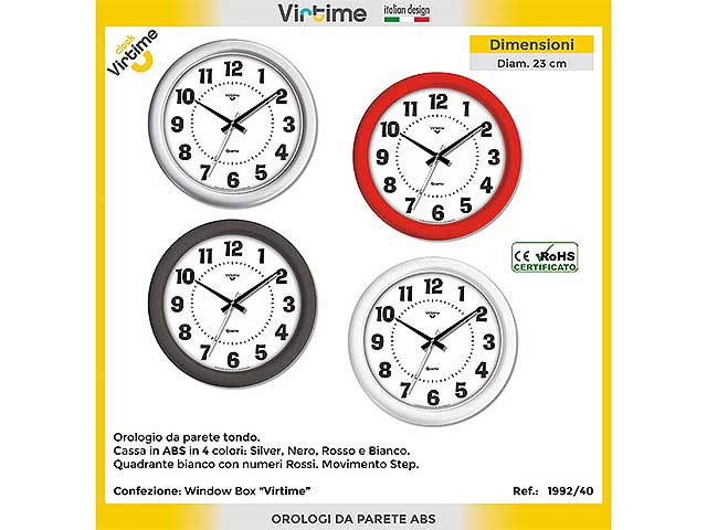 Orologio d.41cm q.b.co 1826/20