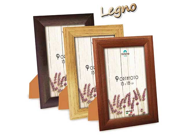 P.foto legno 10x15cm s36257/40