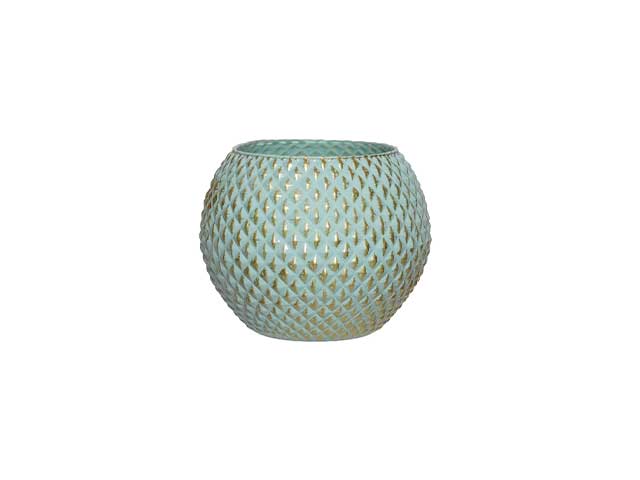 L.seta sfera d16cm tiffany/oro 146/1011