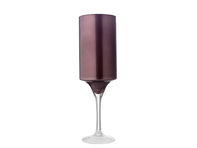 L.metal glitesta di vaso h50 d15marr.c/stelo 150/0810