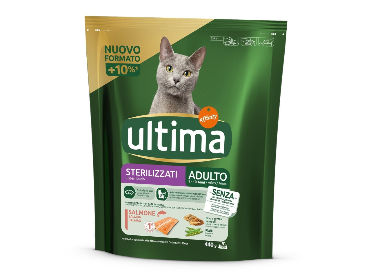 Ultima cat sterlizzato salmone 440 grammi