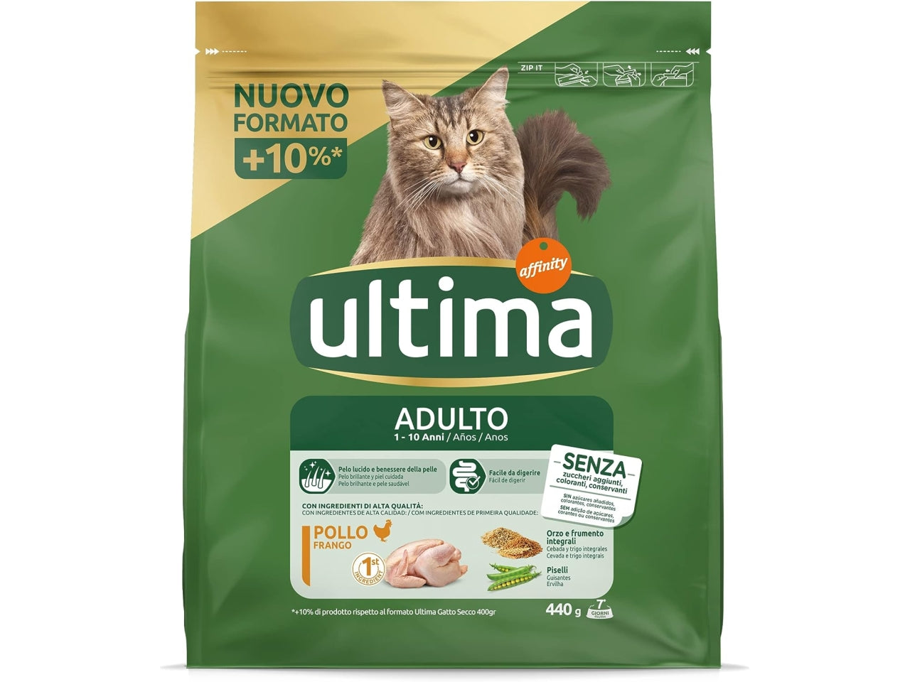 Ultima cat pollo e riso 440 grammi