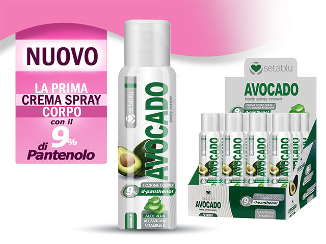 Crema spray pantenolo/olio avocado 150ml 59048