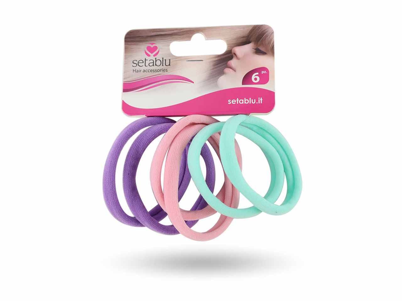 Elastico fluo stripes 6 pezzicol.vari 59470