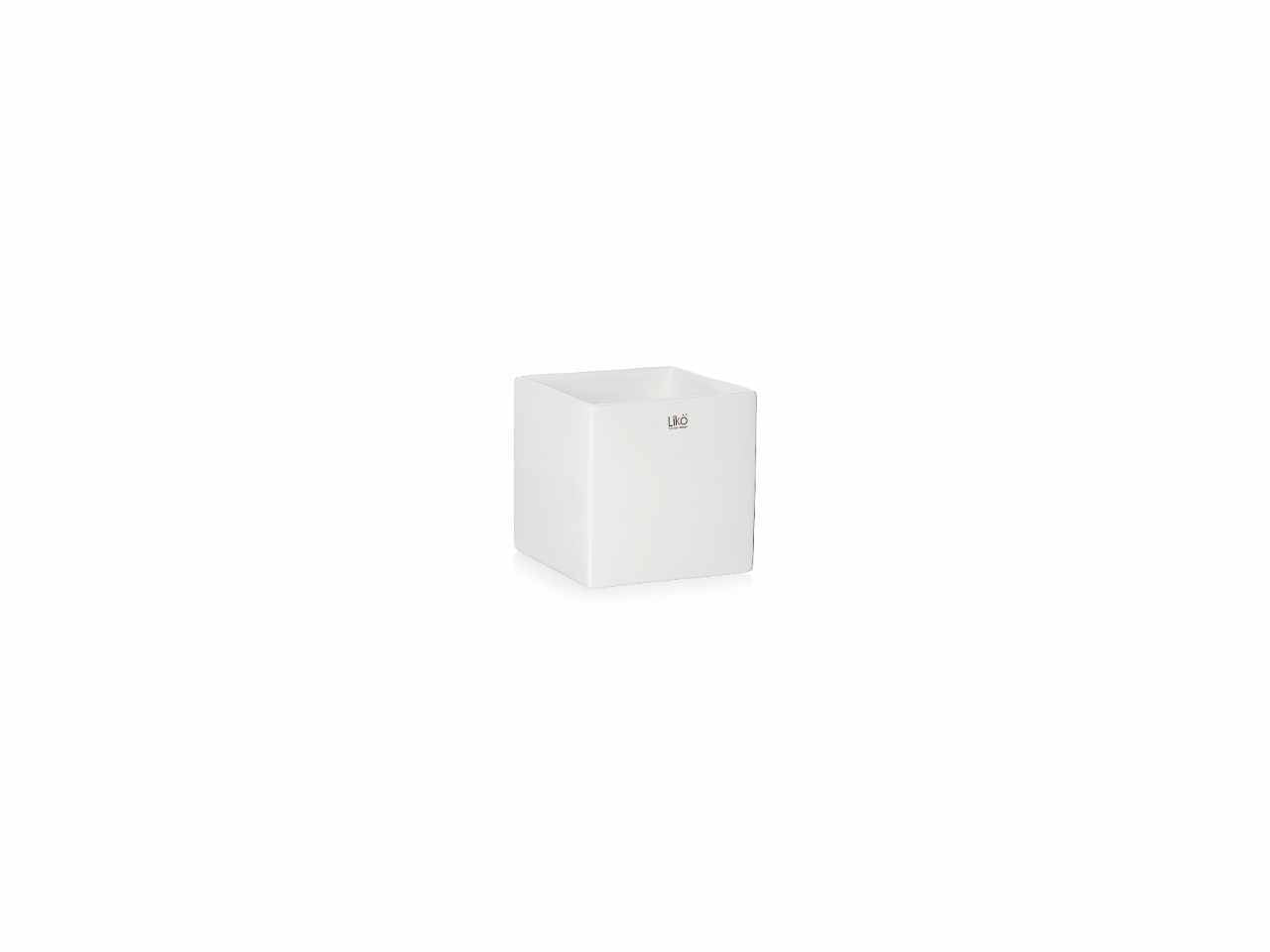 Cubo 6,5x6,5cm bianco cr35/06w