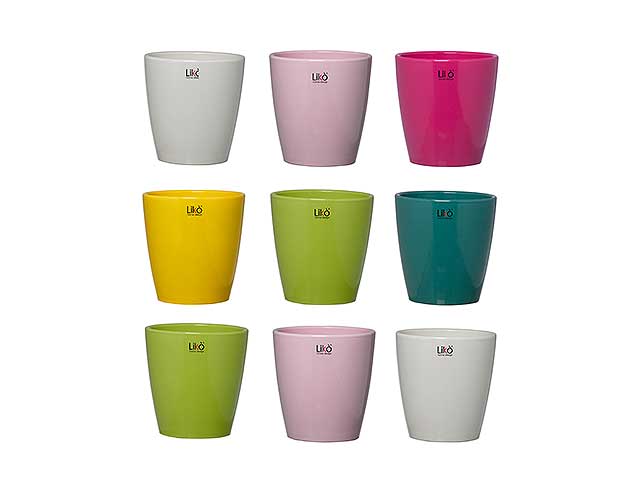 Cachepot d13,5 h14 ass.shine cr45/14m