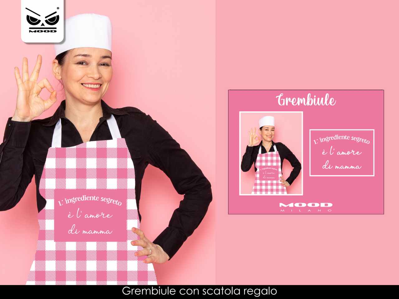 Mamma grembiule l' ingrediente segreto e' l' amore di mamma