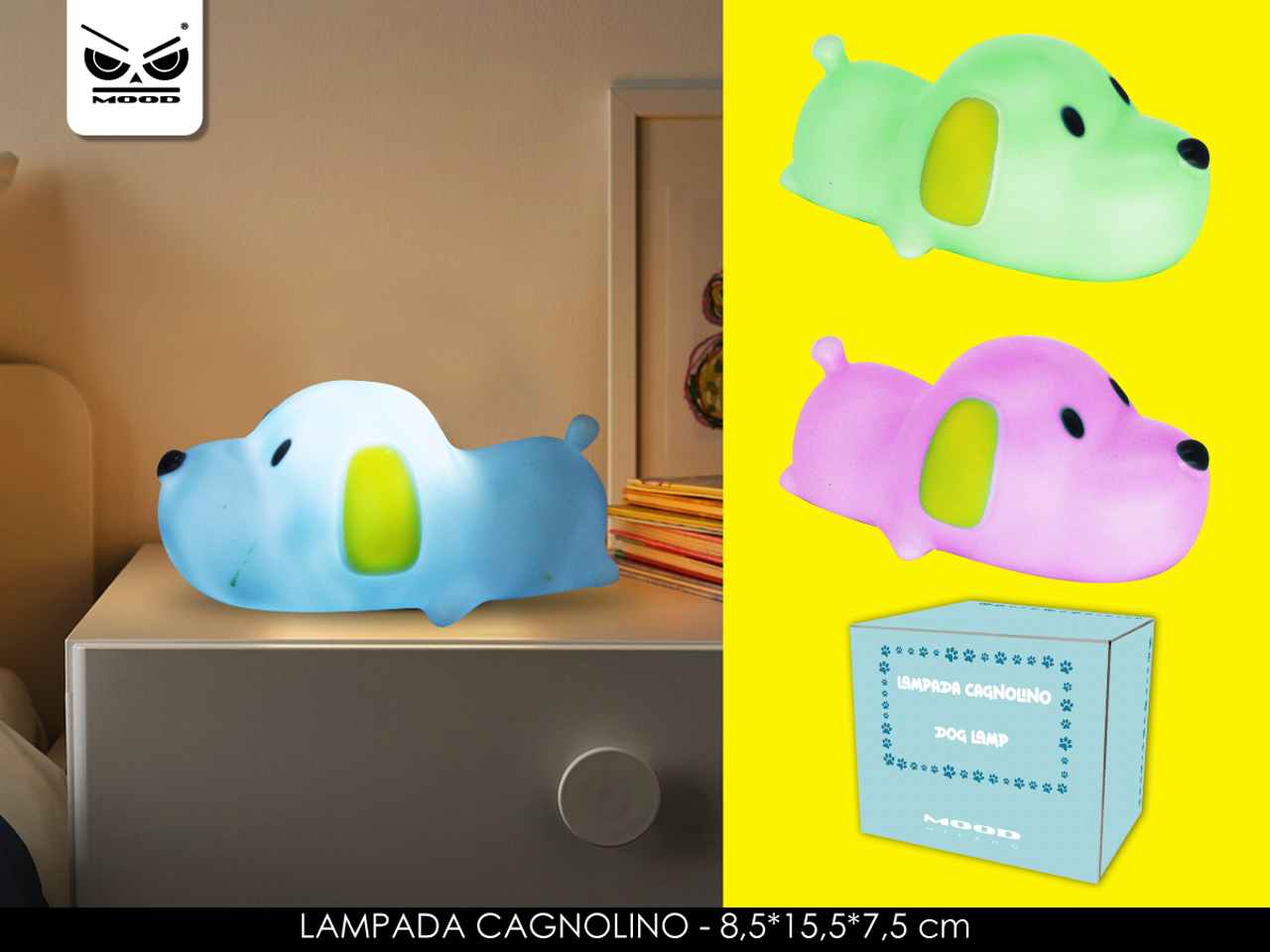 Lampada notte cagnolino