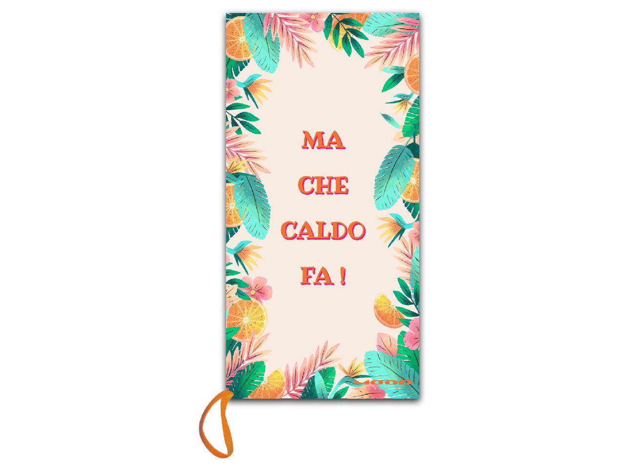 Asciugamano decoro floreale in microfibra 90x180cm