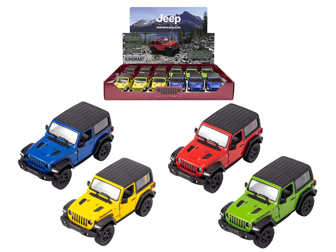 Die cast jeep wrangler 89053