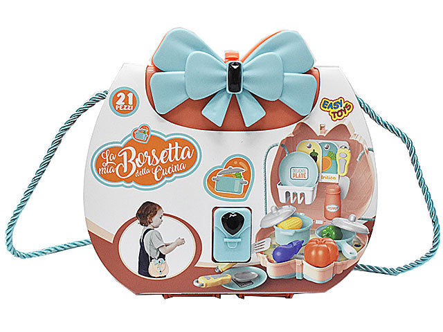 Borsetta con accessori da cucina