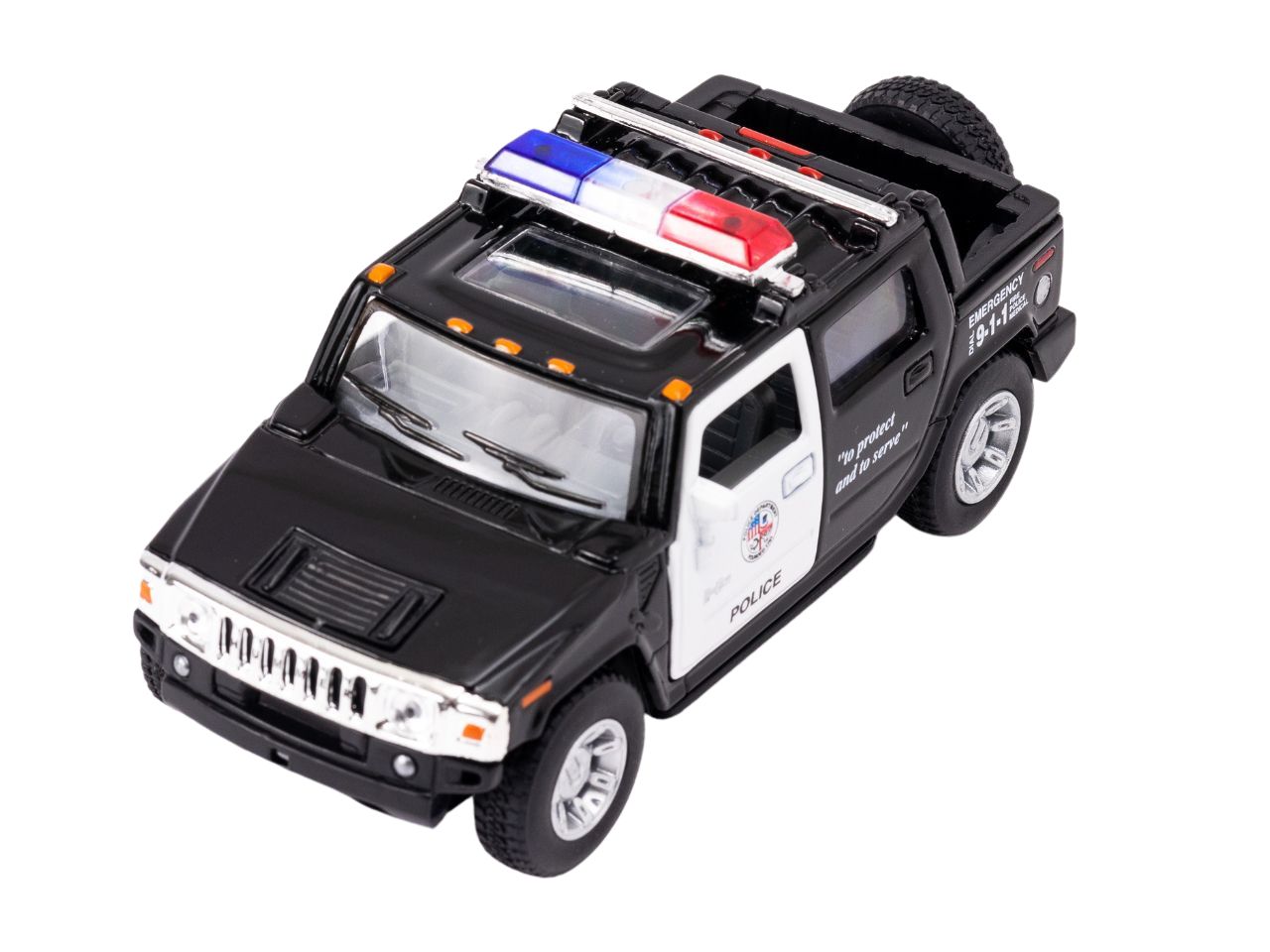 Hummer h2  police  die cast