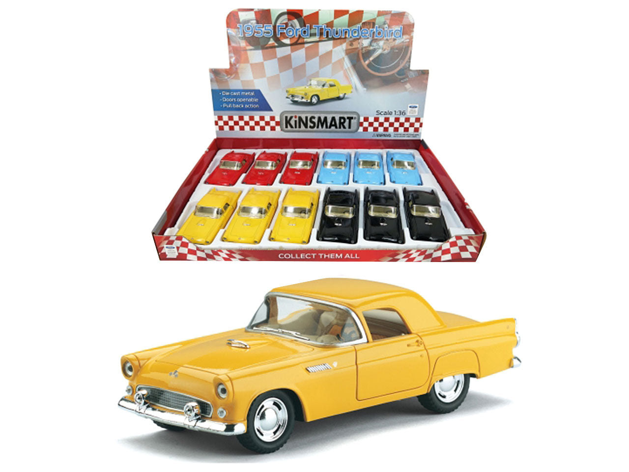 Ford  thunderbird 1955  die cast
