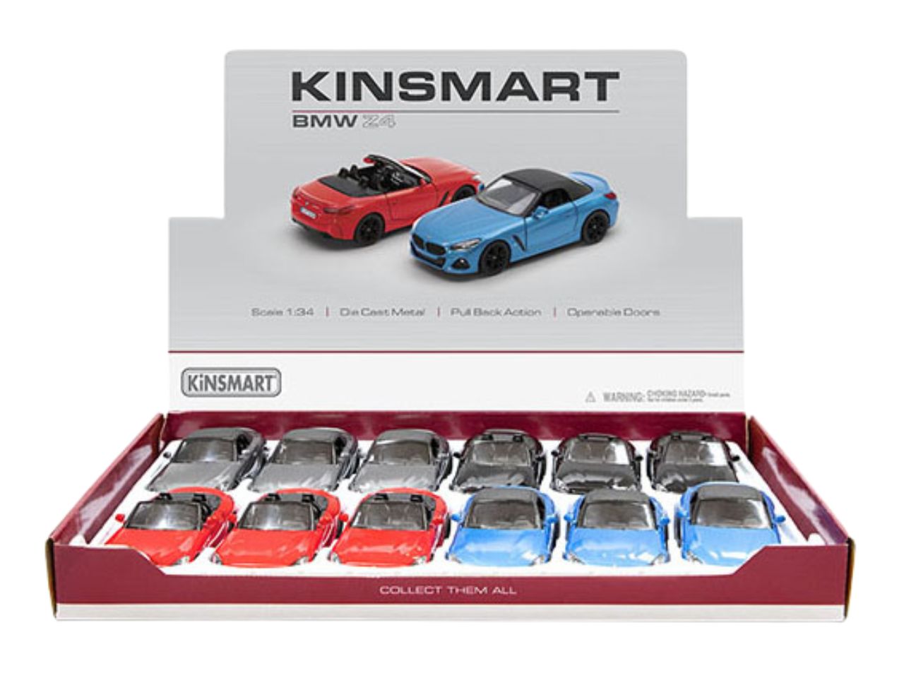 Auto bmw z4 1:34 die cast 89536